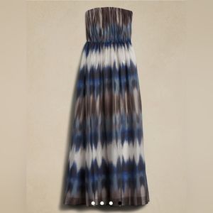 Banana Republic Organza Maxi Dress